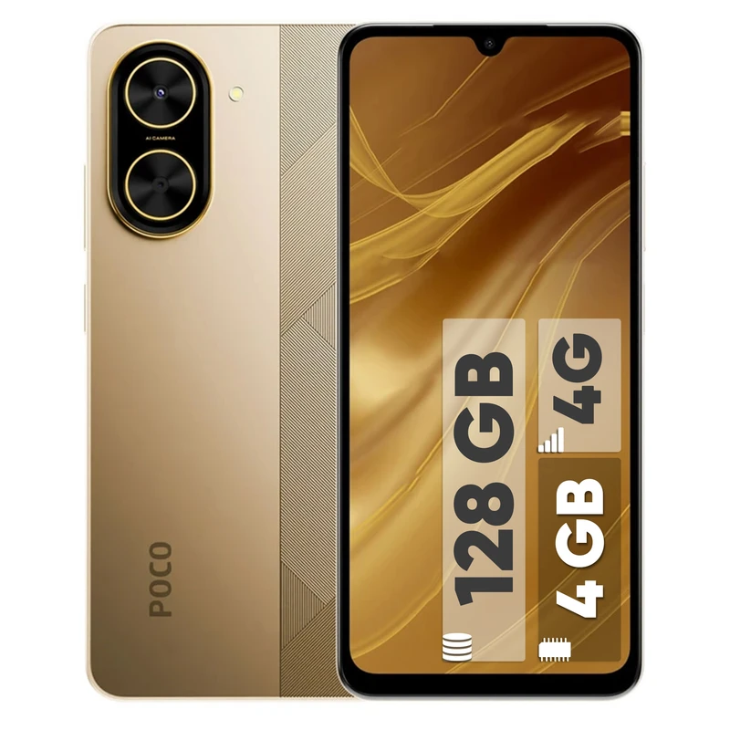 گوشی موبایل شیاومی مدل Poco C71 ظرفیت 128 گیگابایت رم 4 گیگابایت